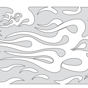 ARTOOL FH FM 1 Flame Master The Medium Freehand Airbrush Sjabloon van Mr. J Julian Braet