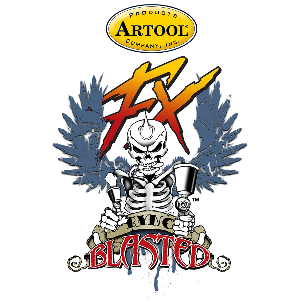 FHBLTFX7-E1 - Store4art|airbrush materialen en gereedschap ARTOOL FH BLTFX 7 Blasted FX Set (6 Stk.)