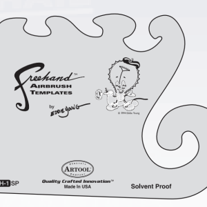ARTOOL FH 1 SP Freehand Airbrush Sjabloon van Eddie Young