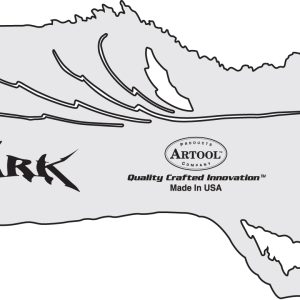 ARTOOL FH 8 The Wave Maker Freehand Airbrush Sjabloon van Mark "The Shark" Rush