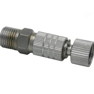 Quick Coupling nd 2.7 with 1-8″ male thread, nickel-plated - Store4art|airbrush materialen en gereedschap Snelkoppeling nd 2.7 met 1/8″ buitendraad, vernikkeld