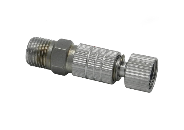 Quick Coupling nd 2.7 with 1-8″ male thread, nickel-plated - Store4art|airbrush materialen en gereedschap Snelkoppeling nd 2.7 met 1/8″ buitendraad, vernikkeld
